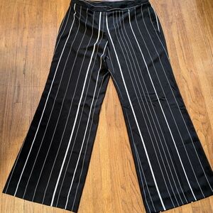 Worthington Black and White Wide Leg Pants